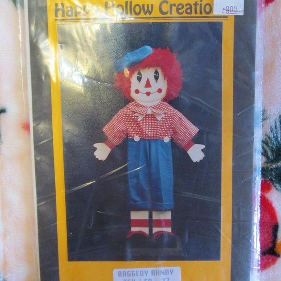 Happy Hollow Creations Tole Painting Pattern Raggedy Randy 35" Uncut - Picture 3 of 10
